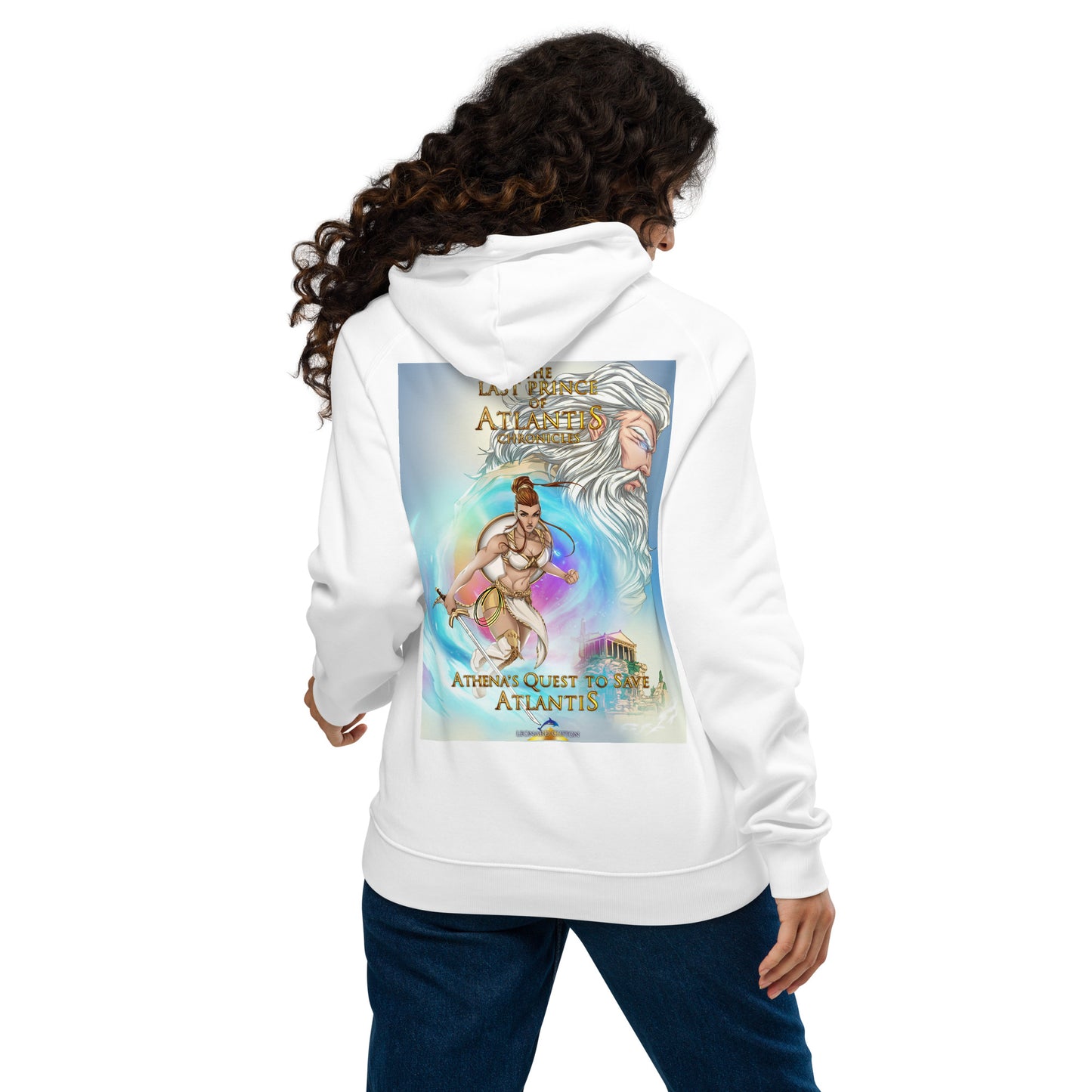 TLPA Goddess Athena Women's Eco Raglan Hoodie - SHOPTLPA.COM