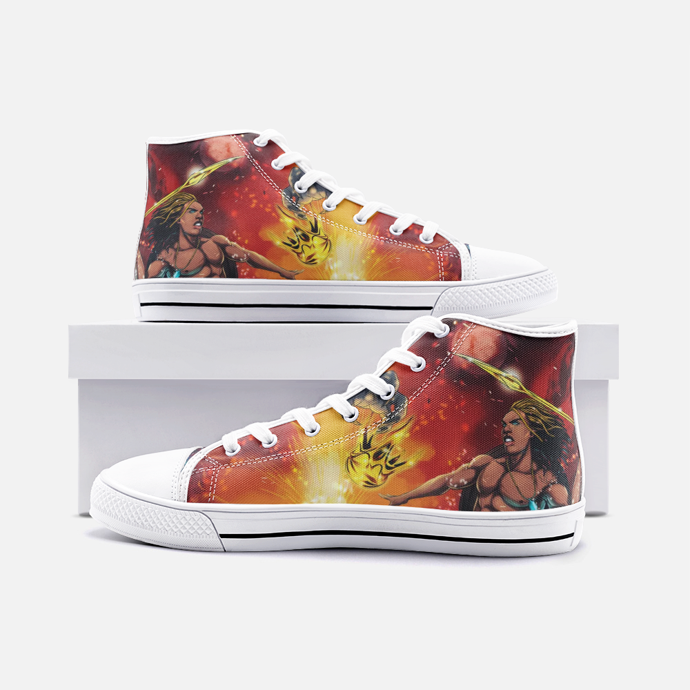 TLPA Unisex High Top Canvas Shoes - SHOPTLPA.COM