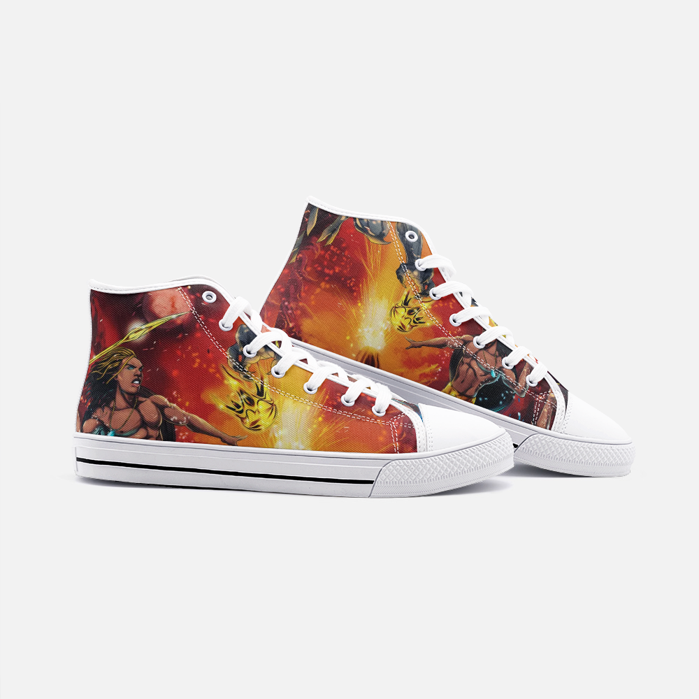 TLPA Unisex High Top Canvas Shoes - SHOPTLPA.COM