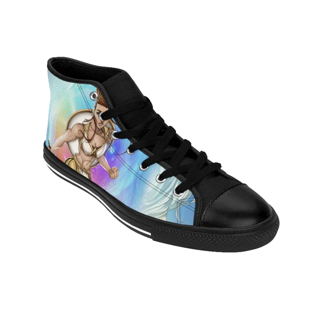 Greek Goddess Athena Men's High-top Sneakers - SHOPTLPA.COM