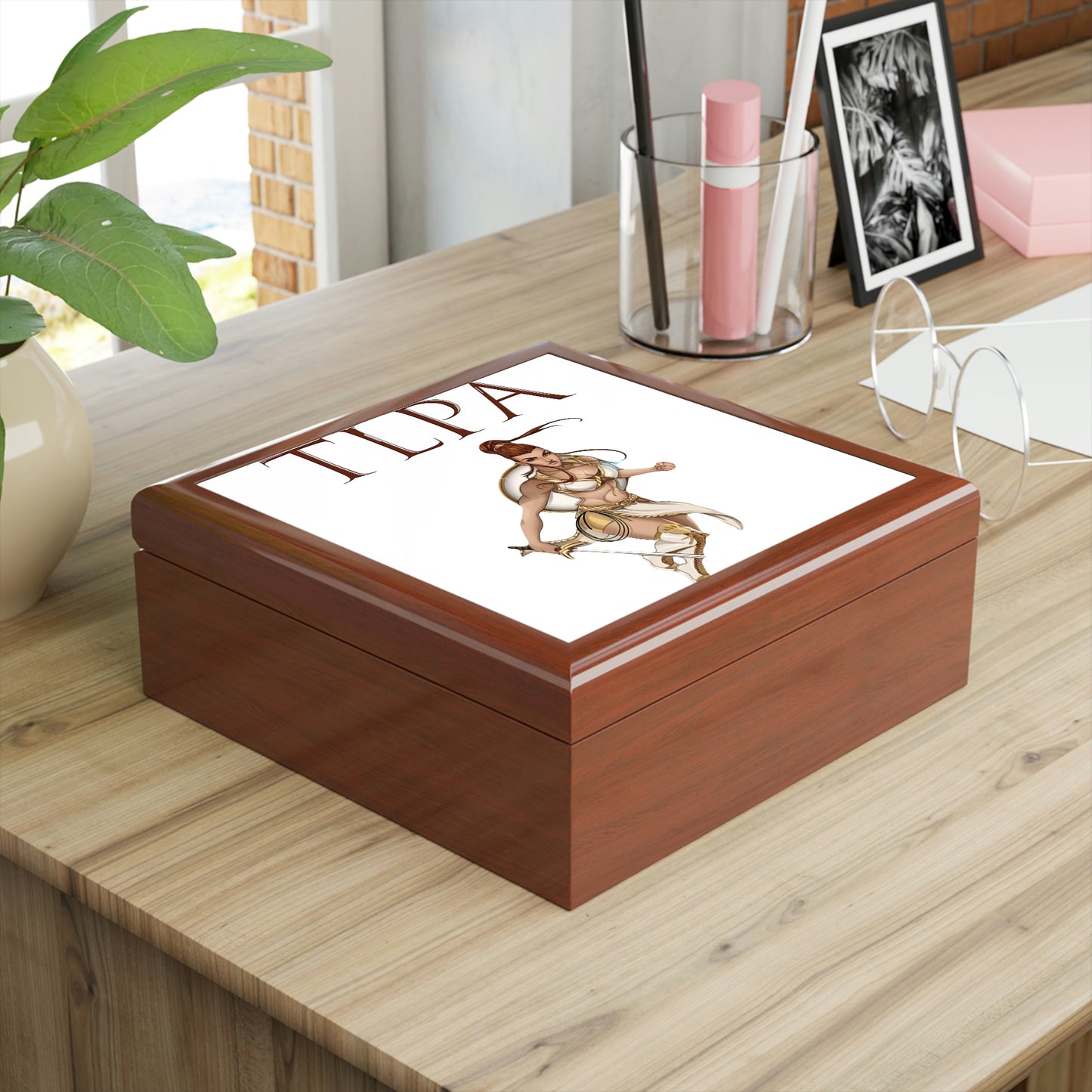 Greek Goddess Athena Jewelry Box - SHOPTLPA.COM