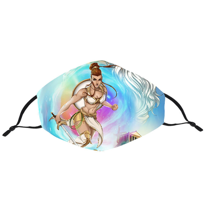 Greek Goddess Athena Face Mask - SHOPTLPA.COM