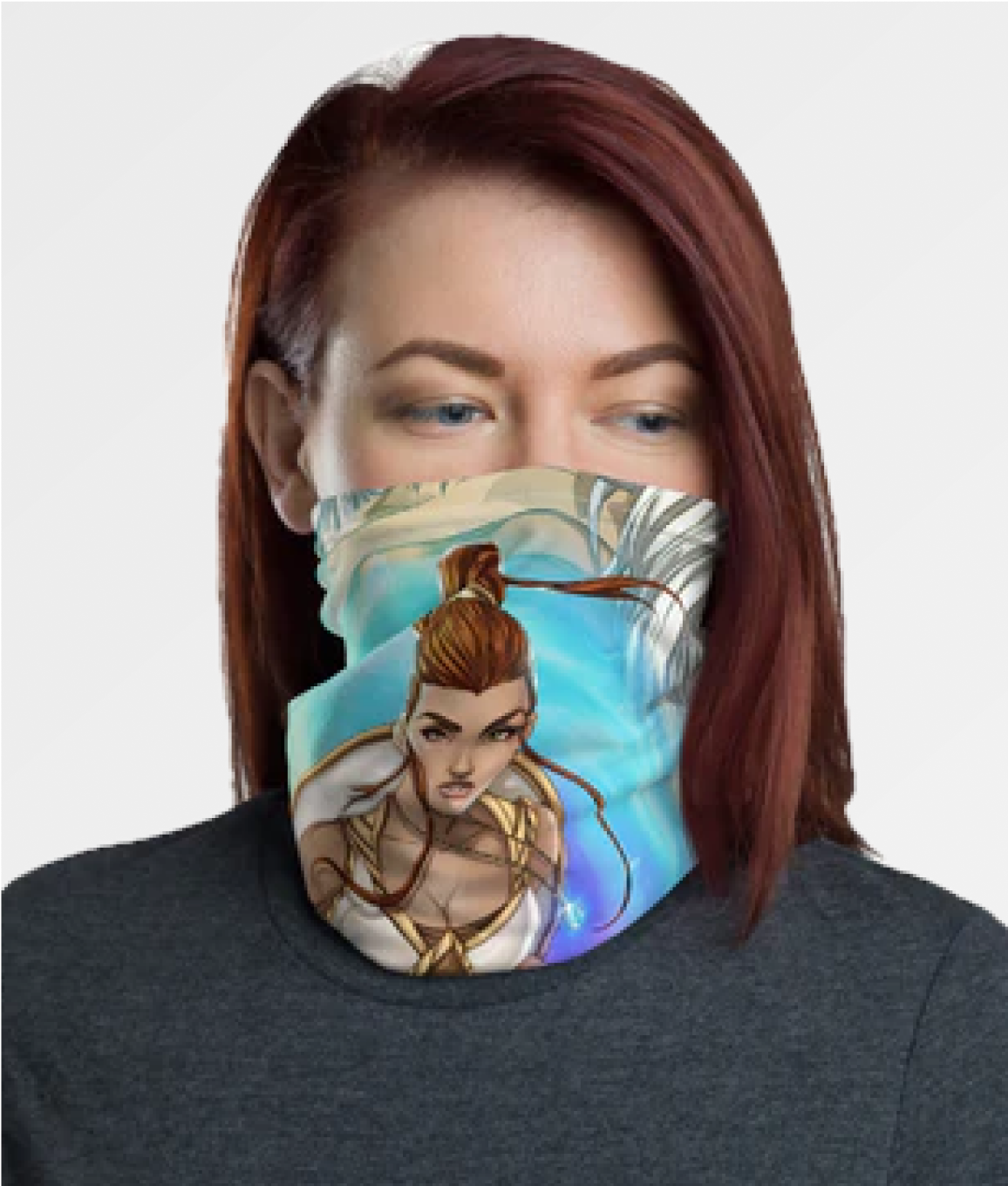 Greek Goddess Athena Neck Gaiter - SHOPTLPA.COM