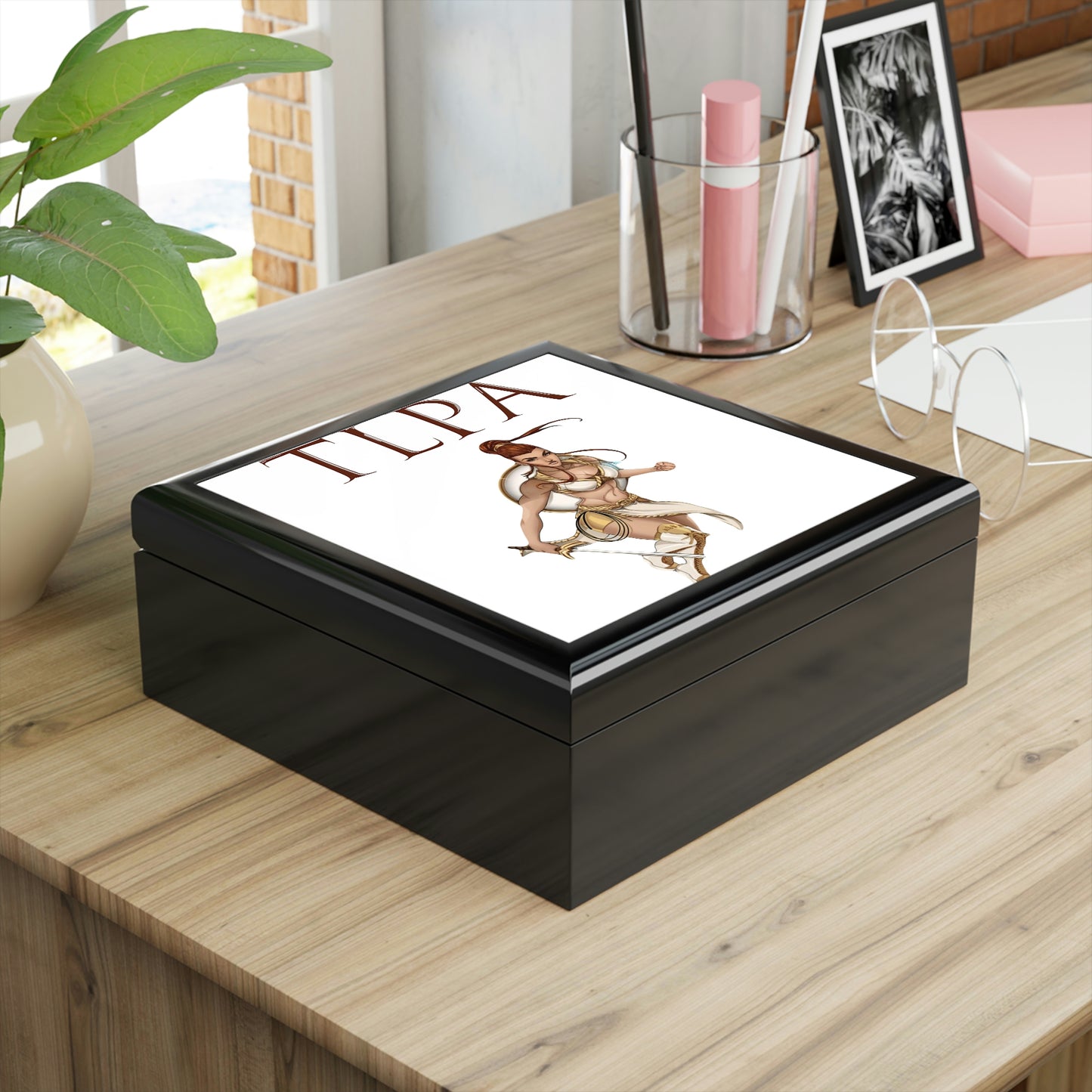 Greek Goddess Athena Jewelry Box - SHOPTLPA.COM