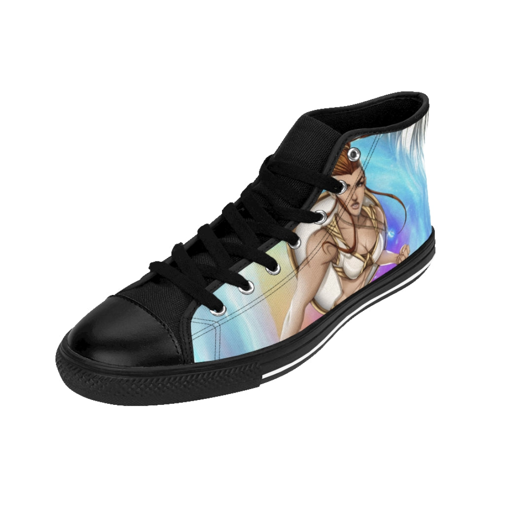 Greek Goddess Athena Men's High-top Sneakers - SHOPTLPA.COM