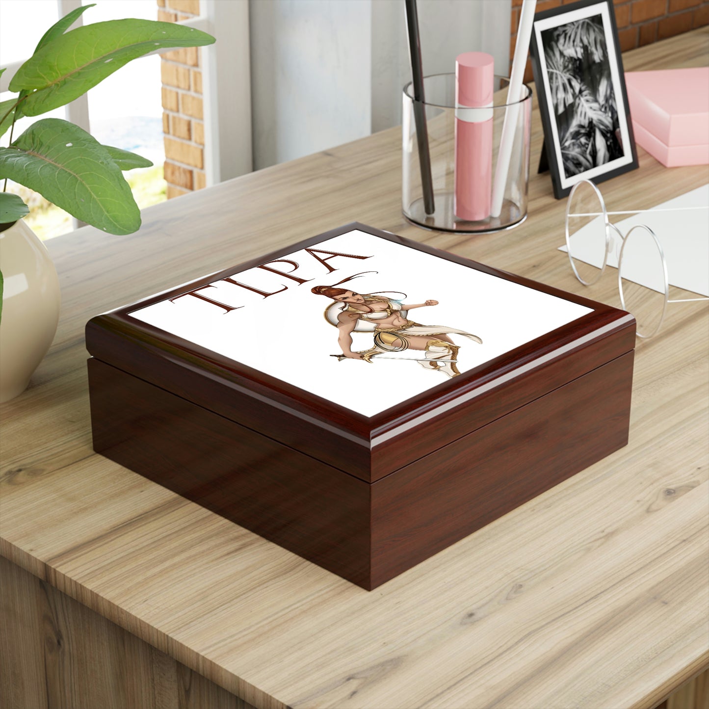 Greek Goddess Athena Jewelry Box - SHOPTLPA.COM
