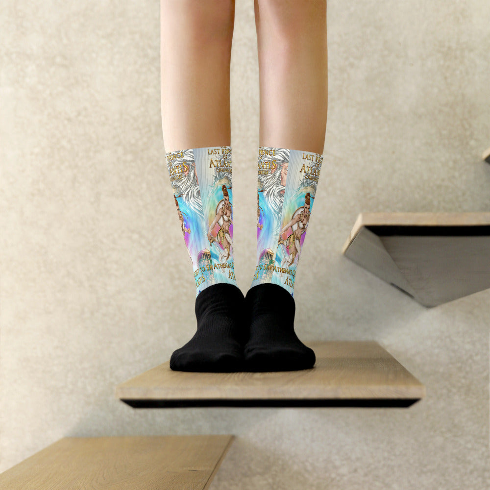 Greek Goddess Athena Socks - SHOPTLPA.COM
