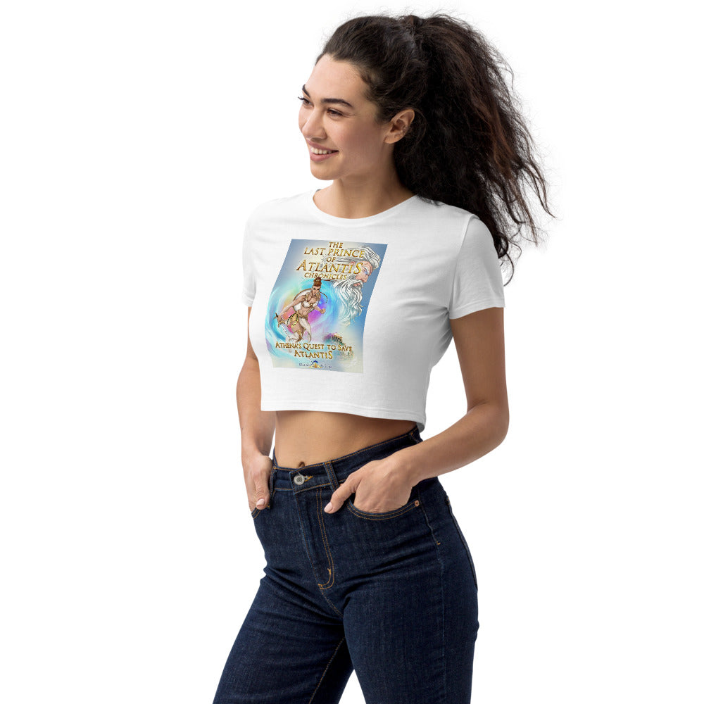 Greek Goddess Athena Organic Crop Top - SHOPTLPA.COM