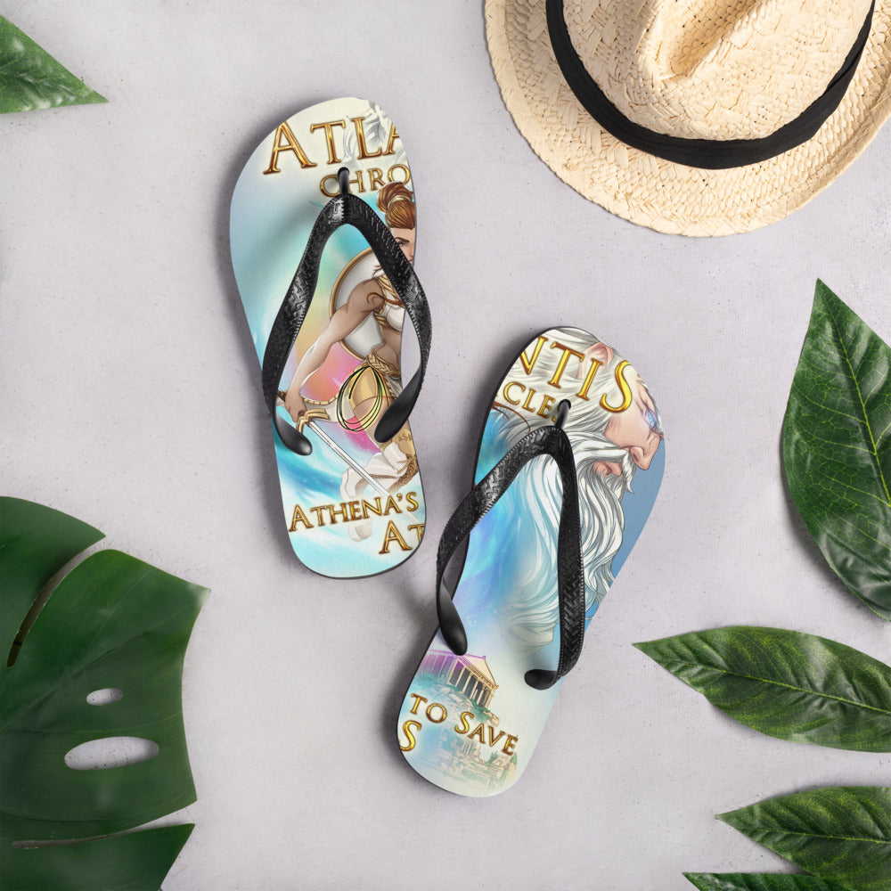 Greek Goddess Athena Flip-Flops - SHOPTLPA.COM