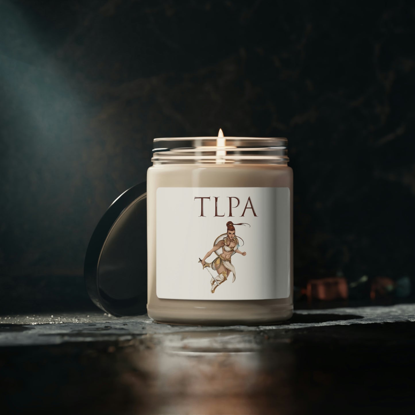 Goddess Athena White Sage & Lavendar Protection Candle - SHOPTLPA.COM