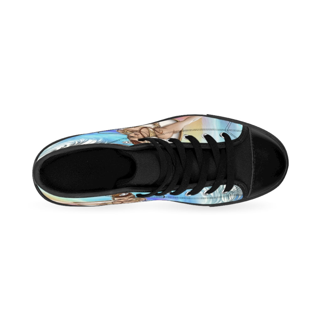 Greek Goddess Athena  Women's High-top Sneakers - SHOPTLPA.COM