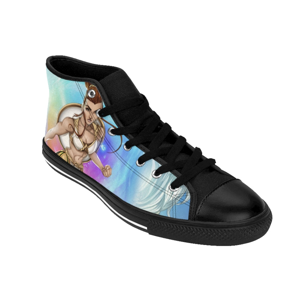 Greek Goddess Athena  Women's High-top Sneakers - SHOPTLPA.COM