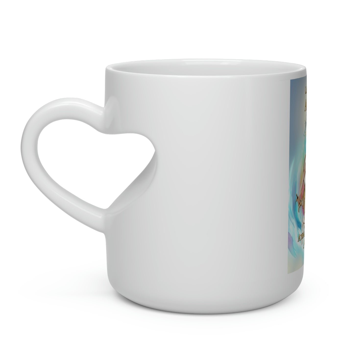 Goddess Athena Heart Shape Mug - SHOPTLPA.COM