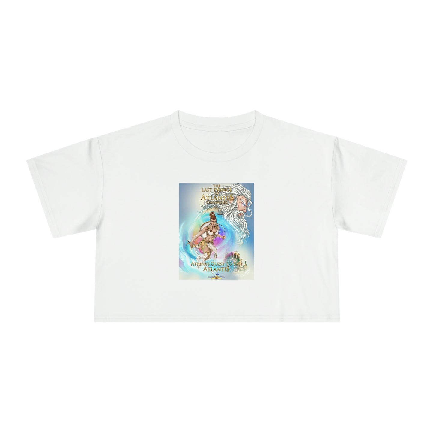 Goddess Athena Women's Crop Tee - SHOPTLPA.COM